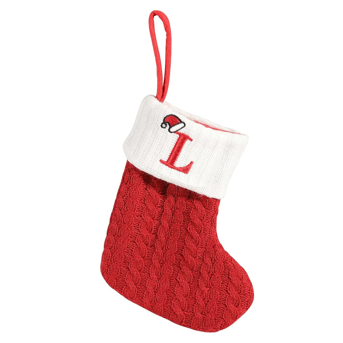 🎅Mini Initial Christmas Stocking