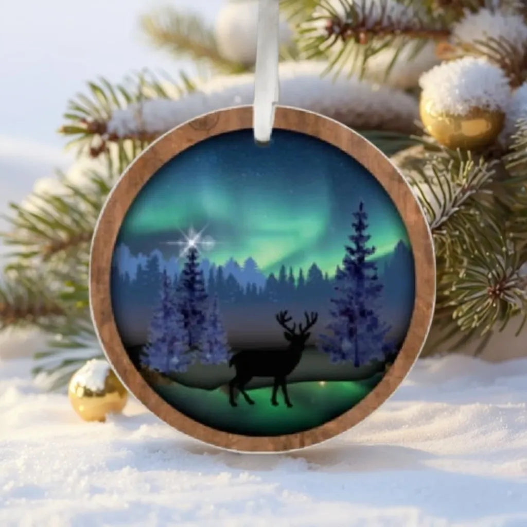 🌲2024 Northern LightsChristmas Ornaments