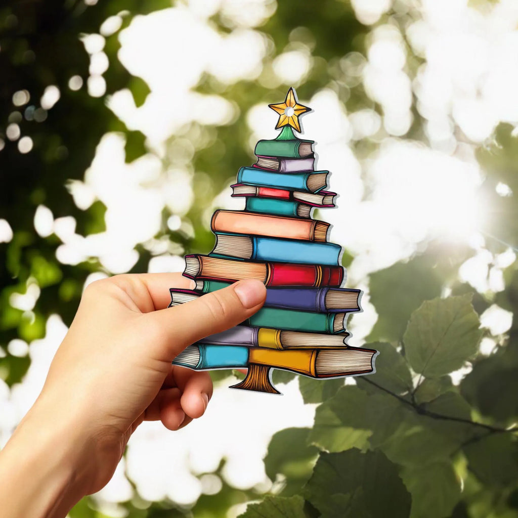 🎄📚✨Christmas Book Tree Ornament