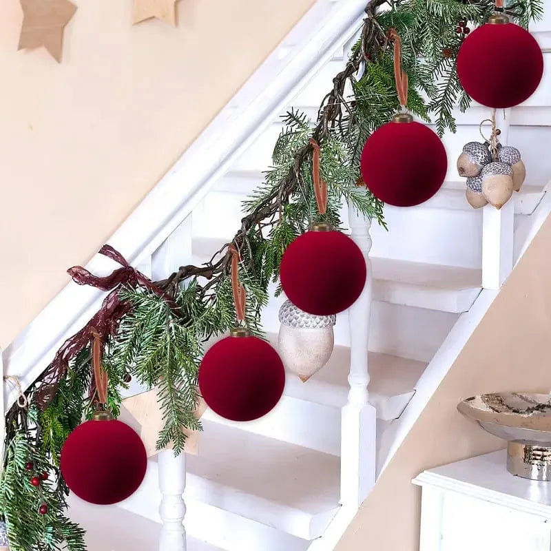 🎅Velvet Christmas Ornament Set