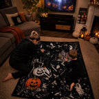 🎃👻Trick Or Trace Halloween Coloring Blanket🎨