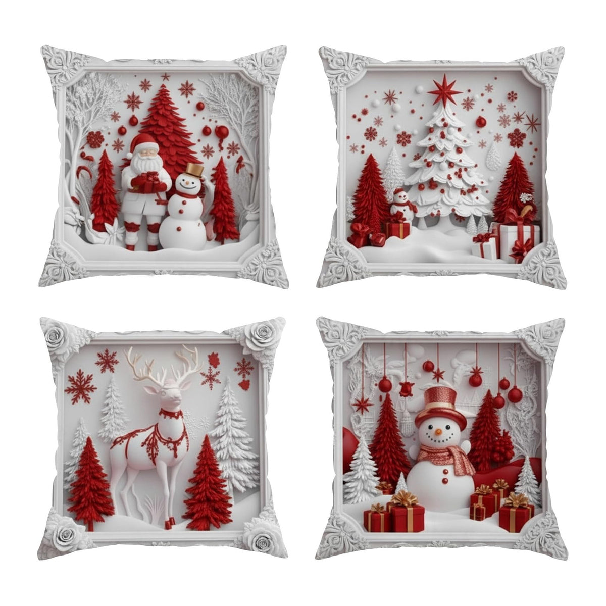 ✨Christmas Throw Pillow Cover for Couch–Cozy Holiday Decor🎅