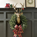 Alfred Deer Head+Green Weath