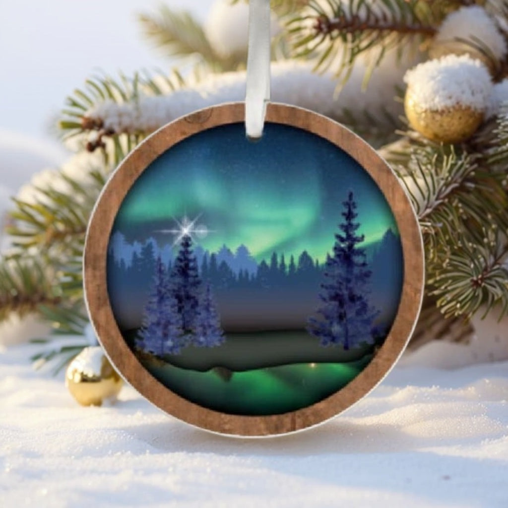 🌲2024 Northern LightsChristmas Ornaments