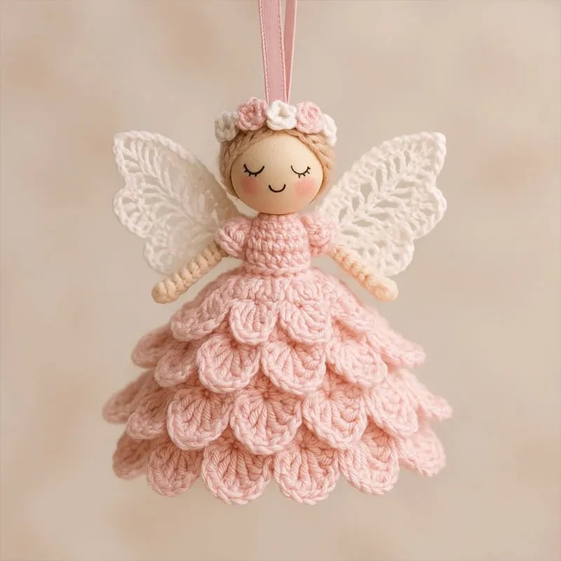DIY Crochet Angel Ornament Kit