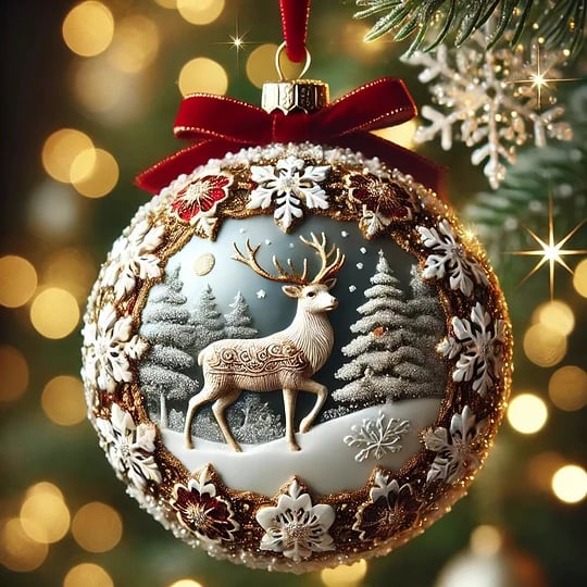 Fairy Tale Planet Christmas Ornaments