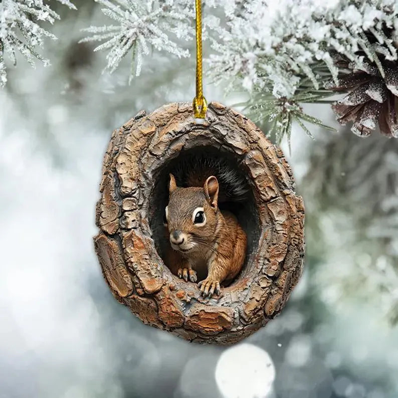 Animal Christmas Ornament