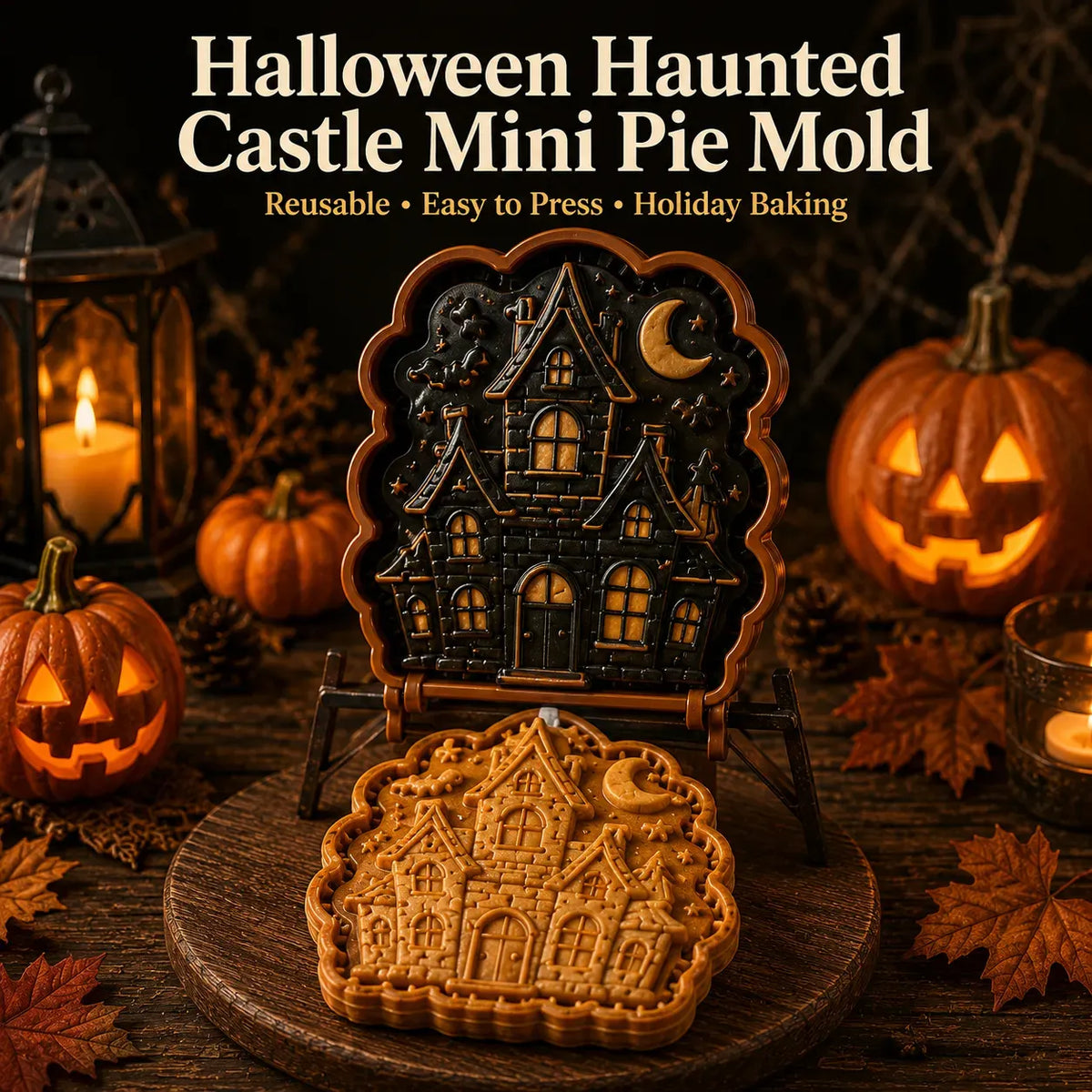 🎃 Halloween Mini Pie Mold Collection