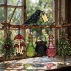 Raven Witch Suncatcher