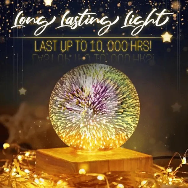 3D Fireworks LED Light Bulb🔥