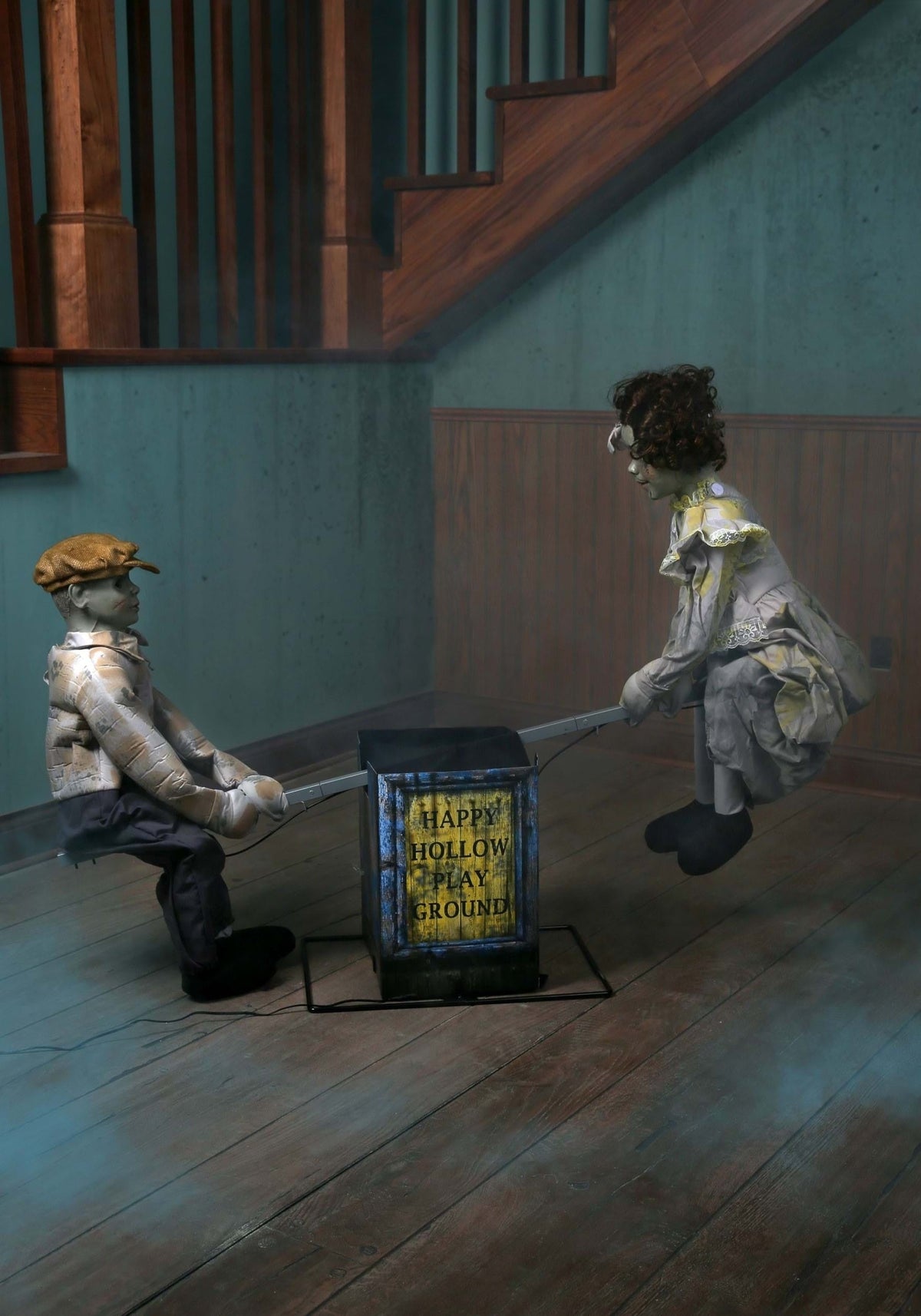 See Saw Dolls Playground Animated Prop