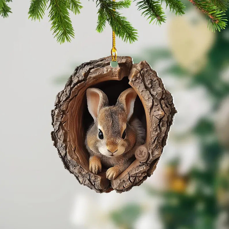 Animal Christmas Ornament