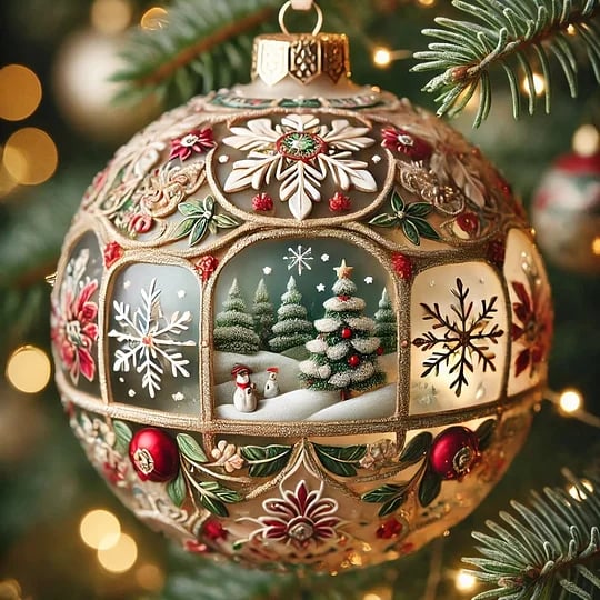 Fairy Tale Planet Christmas Ornaments