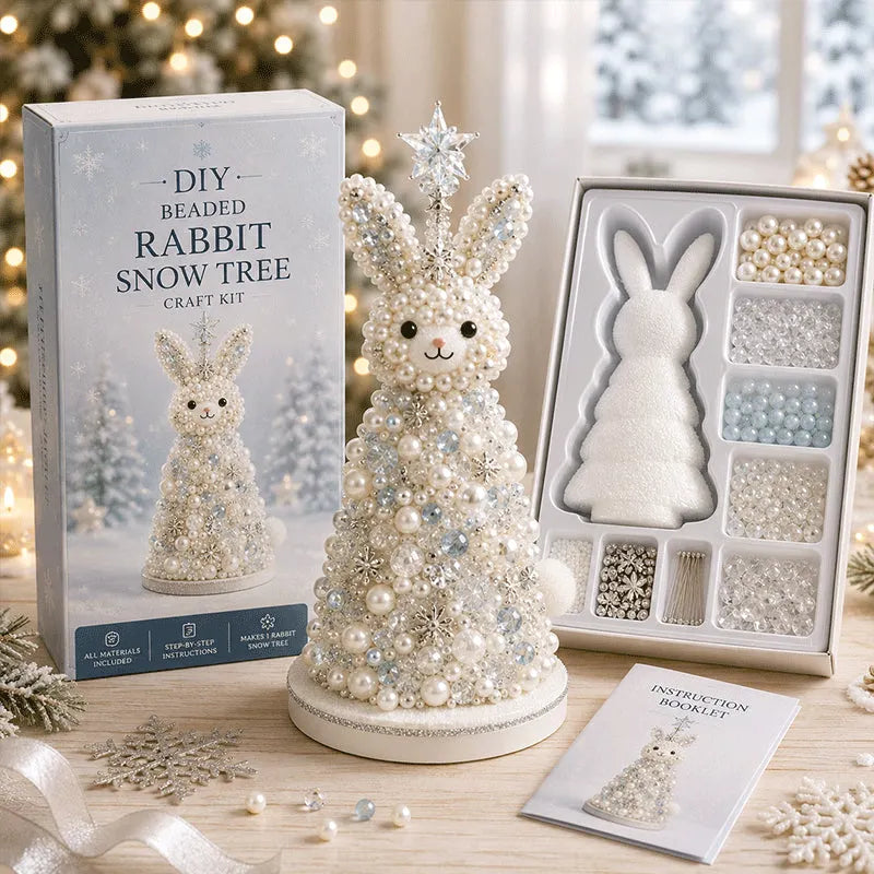 🐾 Animal-Themed Beaded Christmas Tree DIY Kit
