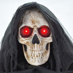 6-ft Bluetooth Reaper Band LED Guitar Player Animatronic