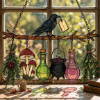 Raven Witch Suncatcher