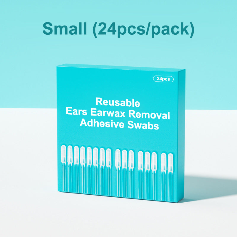 👂🏻 Limited Time -49% OFF🏆Reusable Earwax Removal Adhesive Swabs