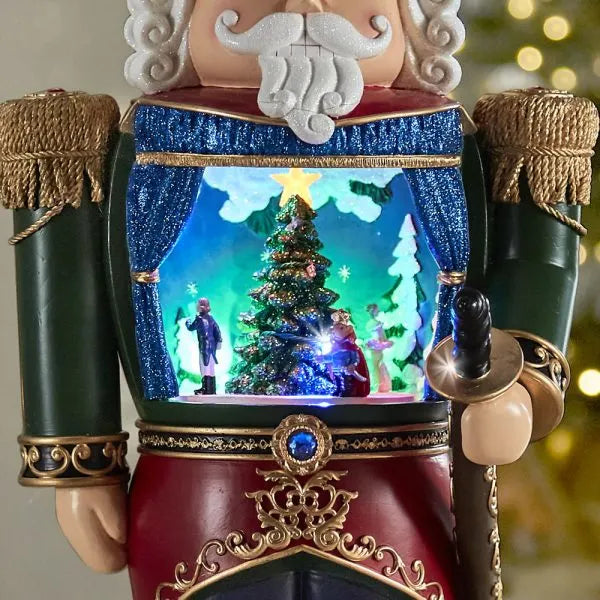 Christmas-the holiday vignette nutcracker