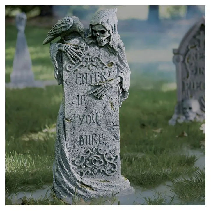 Enter If You Dare Tombstone