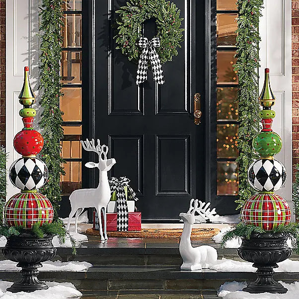 Harper Holiday Topiary, Set of 2