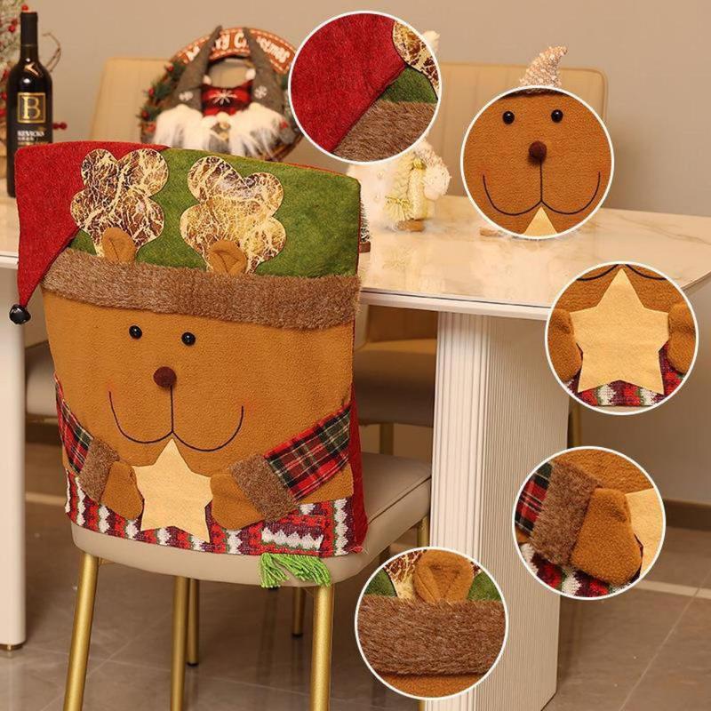 💥Christmas Themed Chair Cover