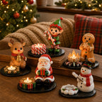 🎄Charming Ceramics Tealight Holder Collection For Christmas Moments