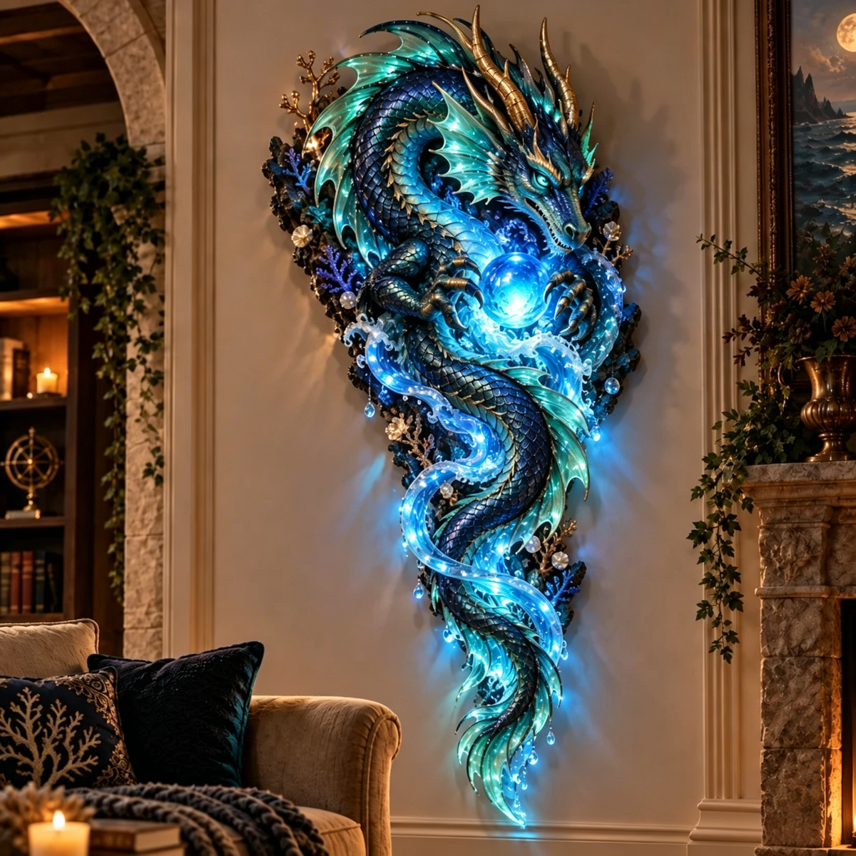 Ocean Legends Lighted Wall Decor Collection