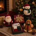 3D Fabric Poke Christmas Ornament Kit