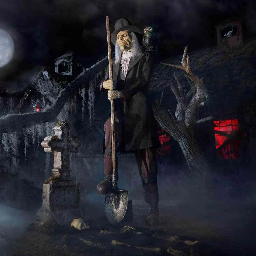 Animated Gravedigger