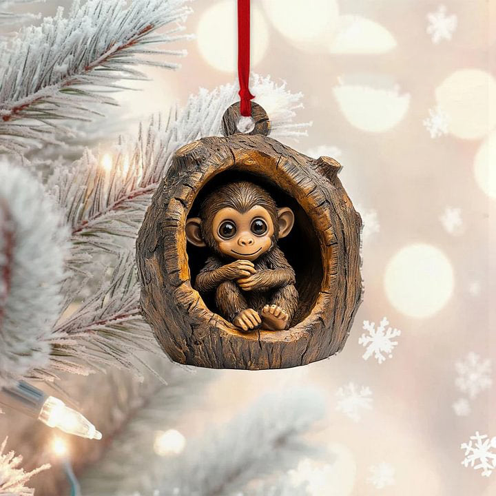 Animal Christmas Ornament