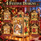 🌟DIY Light-Up Diamond Art Lantern