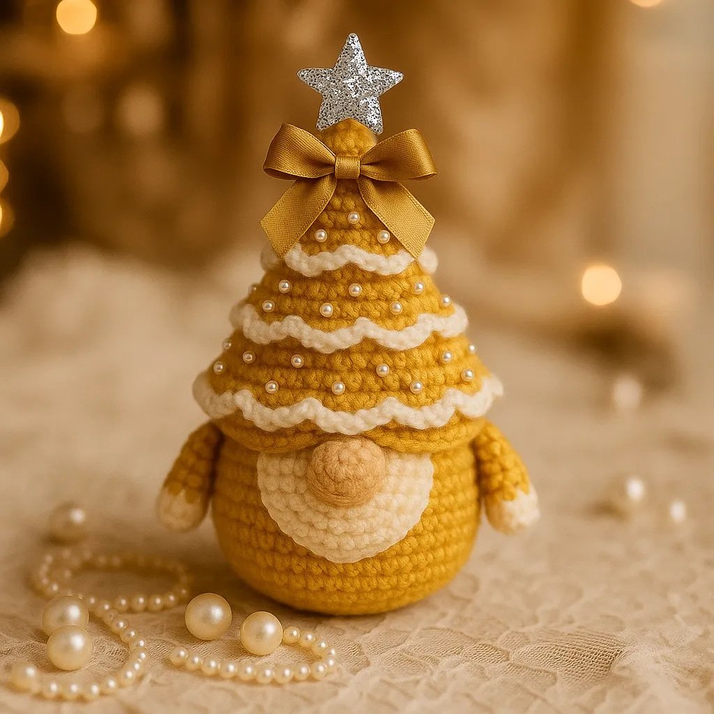 🎁DIY Crochet Christmas Tree Gnome Kit