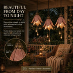 Vintage Hanging Flower Lights