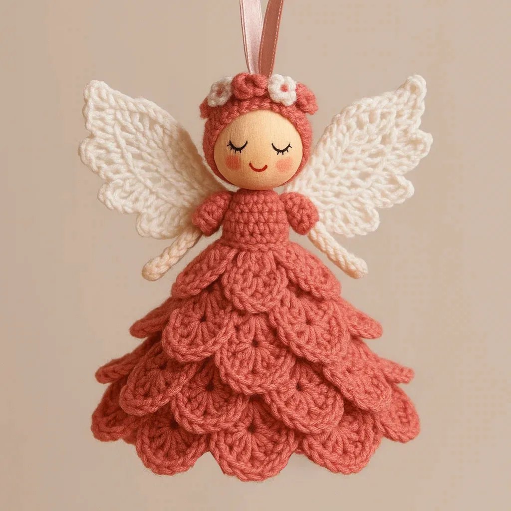 DIY Crochet Angel Ornament Kit