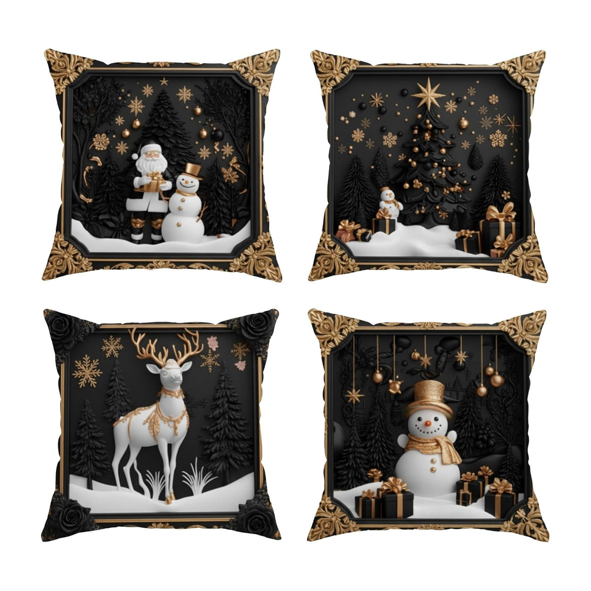 ✨Christmas Throw Pillow Cover for Couch–Cozy Holiday Decor🎅