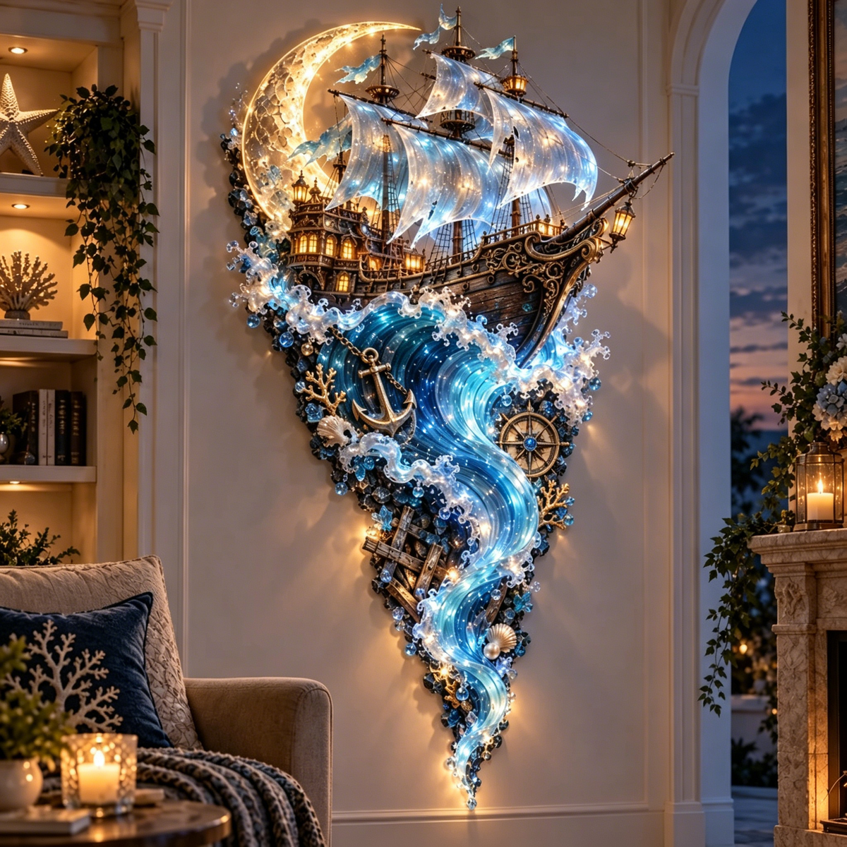 Ocean Legends Lighted Wall Decor Collection