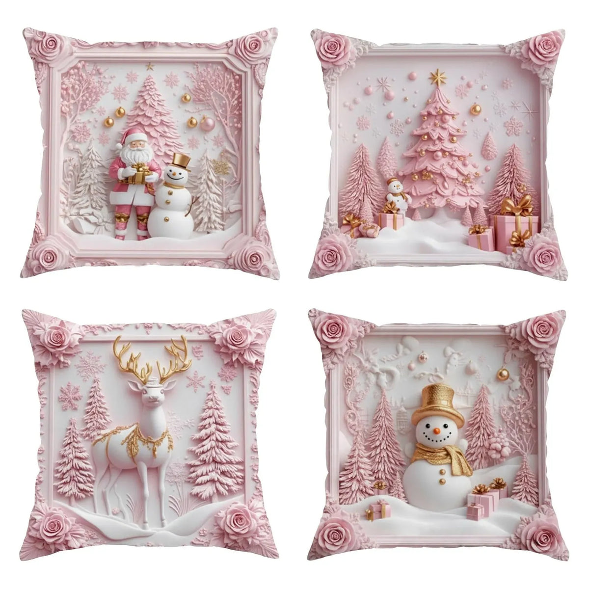 ✨Christmas Throw Pillow Cover for Couch–Cozy Holiday Decor🎅