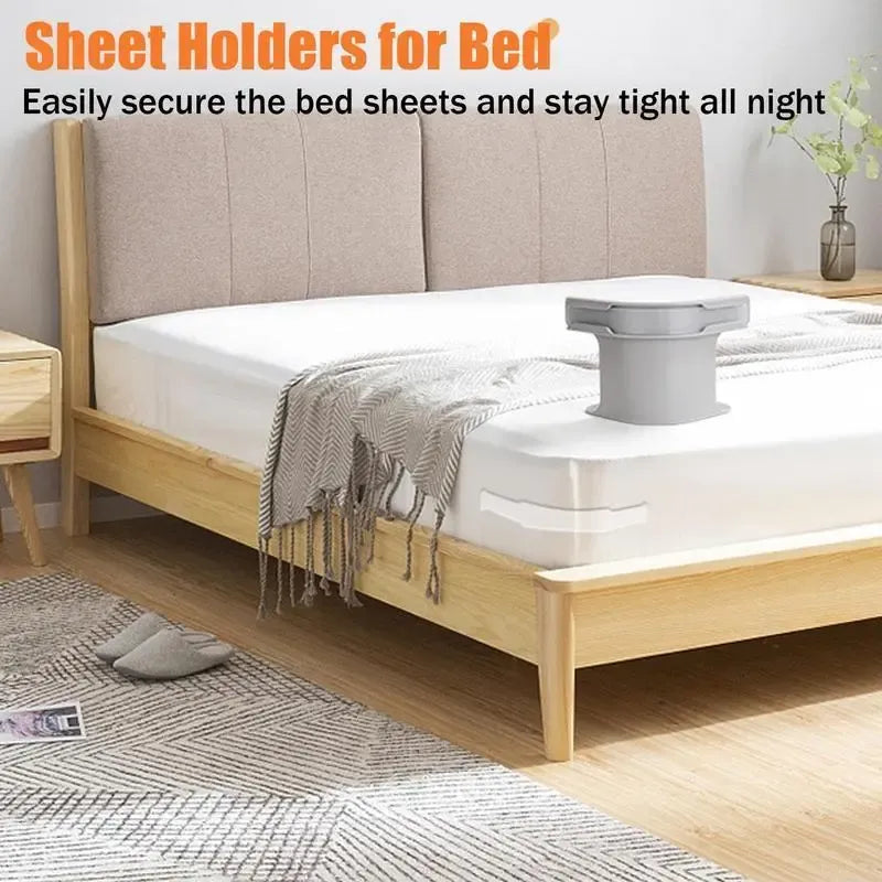 4-Pack Heavy Duty Bed Sheet Clips🔥🌟
