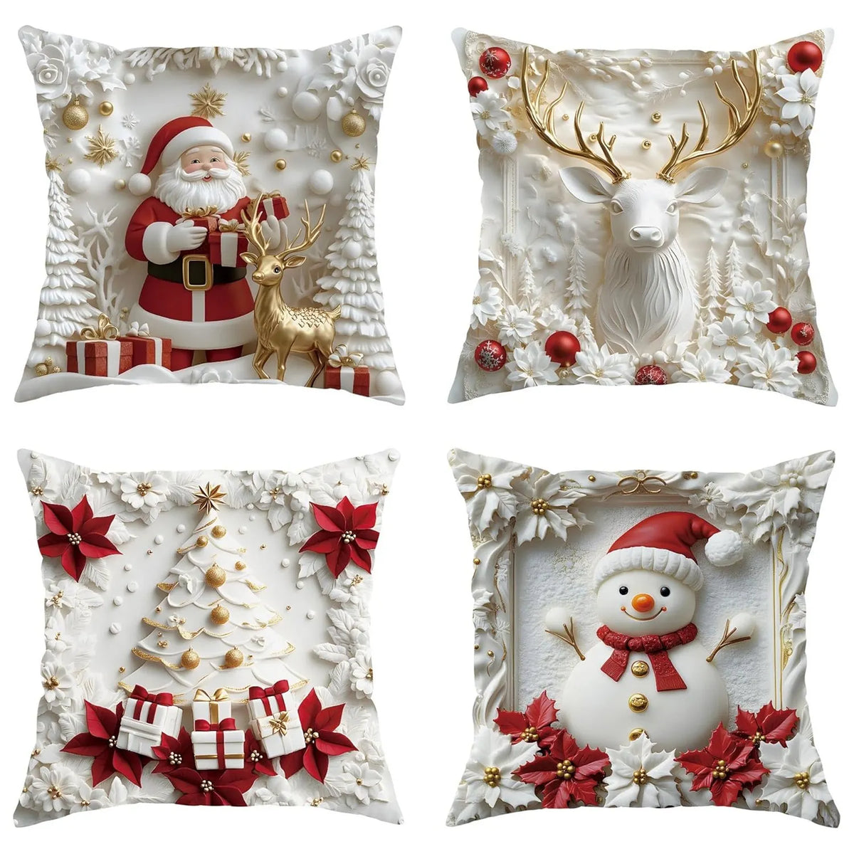 ✨Christmas Throw Pillow Cover for Couch–Cozy Holiday Decor🎅