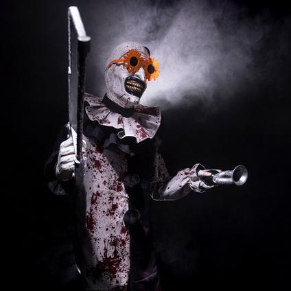 Animatronic Art the Clown, 6.5ft - Terrifier Halloween Decoration