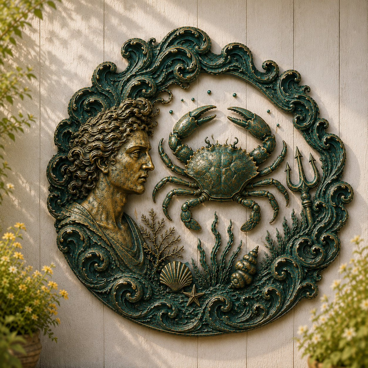 🌊 🔱Vintage Ocean Theme Wall Decor Collection