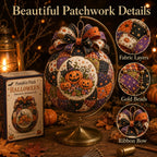 🎃 Beginner-Friendly DIY Halloween Classics Patchwork Ornament Kit Collection