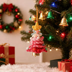 🎄Tiny Handmade Christmas Tree – Cozy Ornament & Heartfelt Holiday Gift