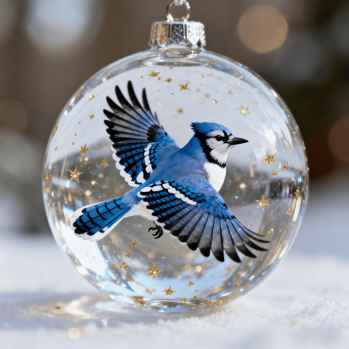 🐦Nature’s Birds Crystal Glass Ornament Gift Set