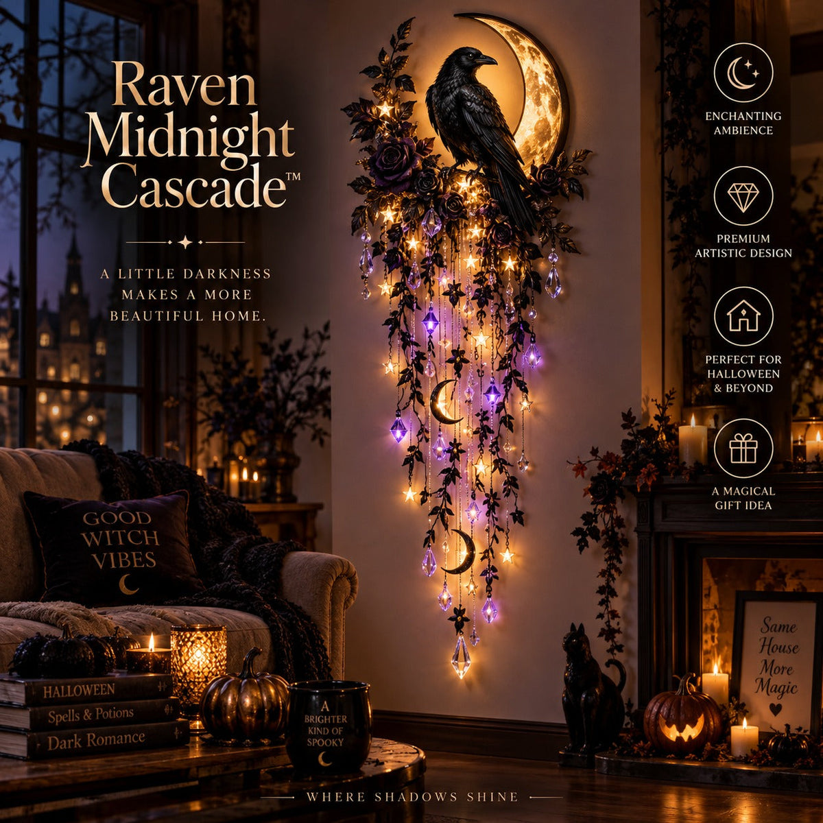 Halloween Cascade Wall Light Collection